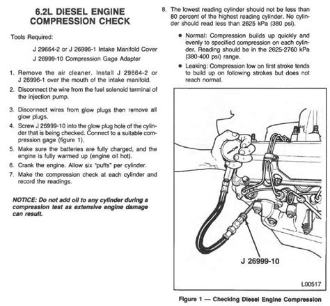 chevy 6.2 compression test|compression test gm v8 6.2 .